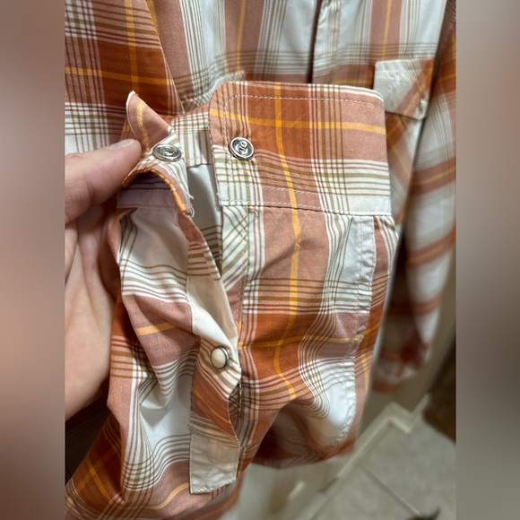 Magellan outdoors classic for moisture wicking plaid shirt w/ novelty snaps 3XL - Picture 7 of 15